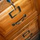 Three-drawer filing cabinet, professional-grade cabinet.