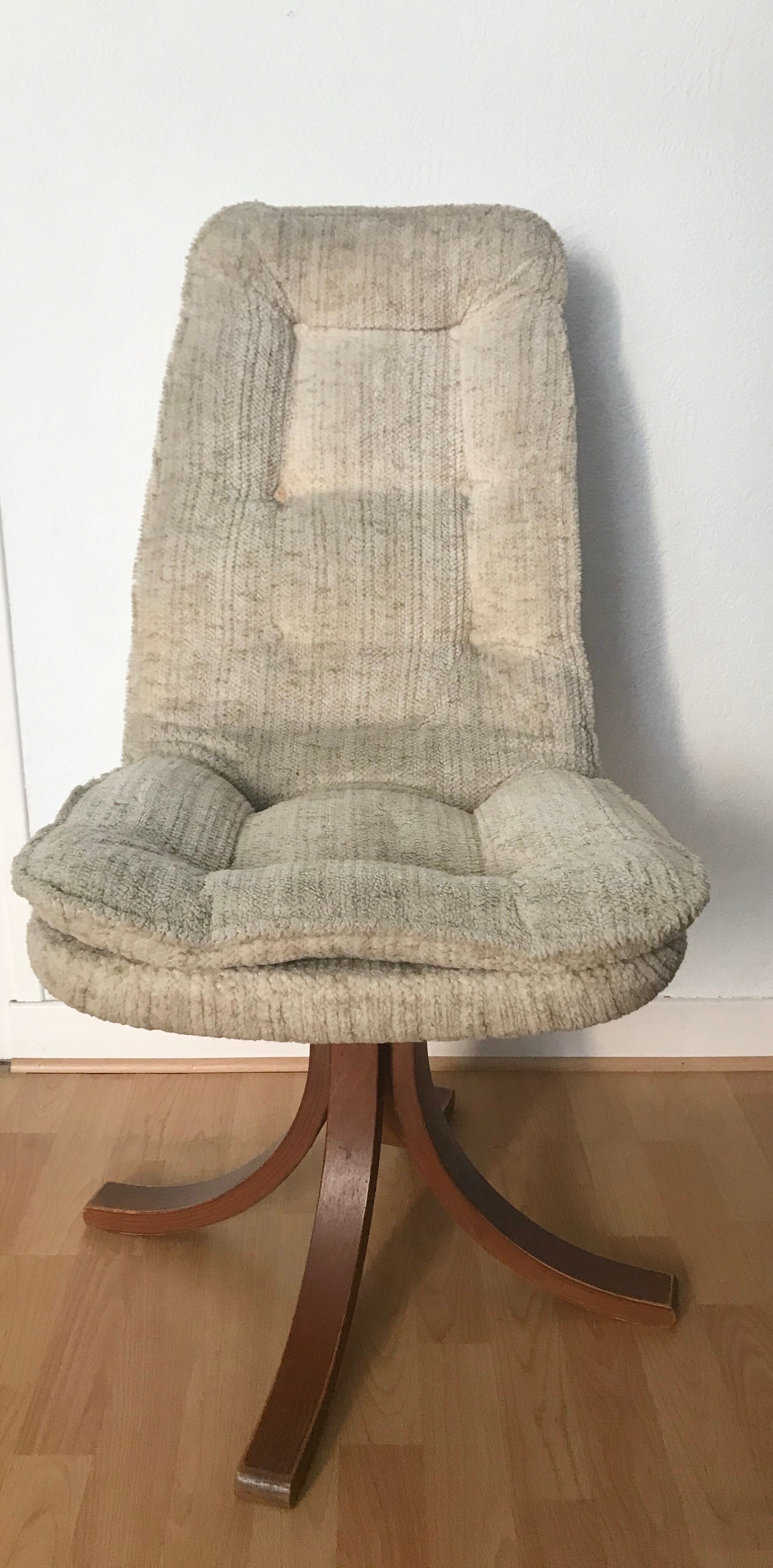 Vintage Scandinavian office chair