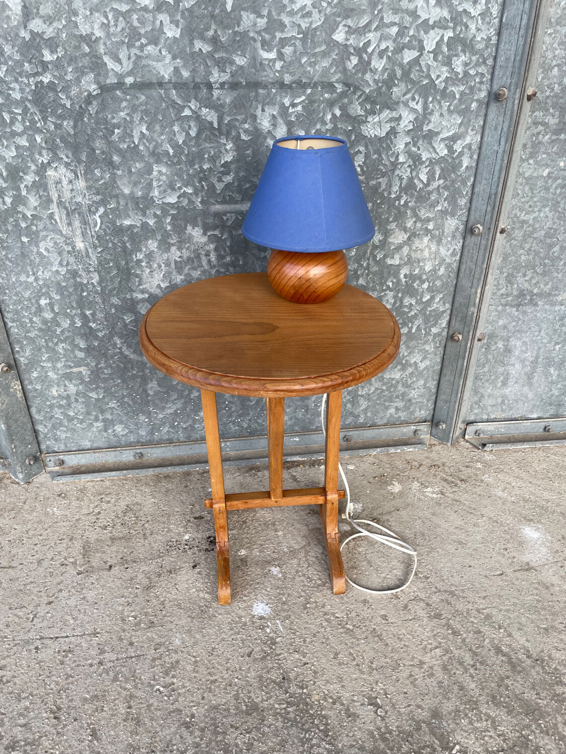 Small old side table
