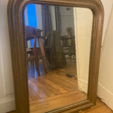 Golden mirror 54x70cm