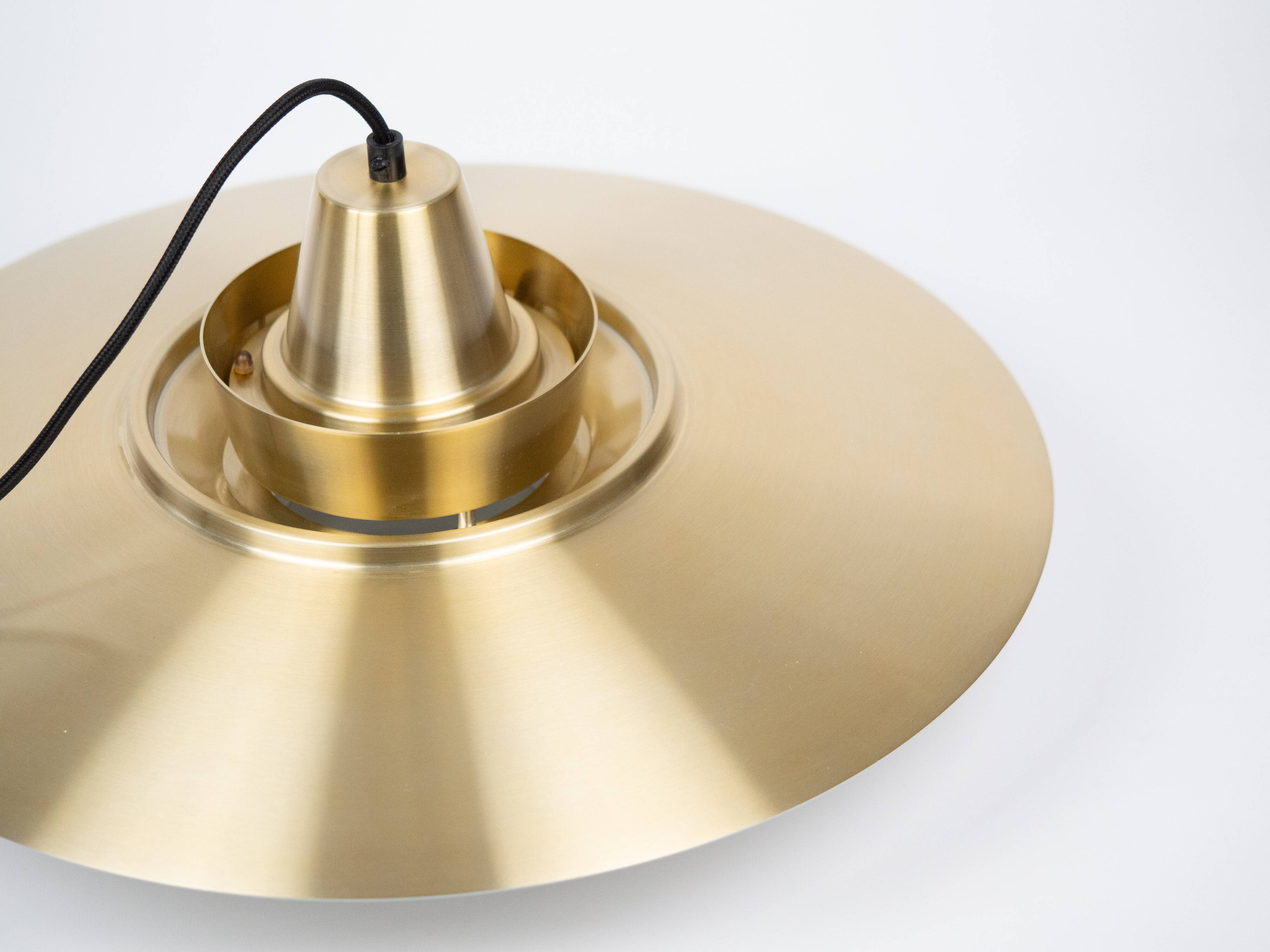 Danish vintage pendant lamp Superlight by David Mogensen, 1980s