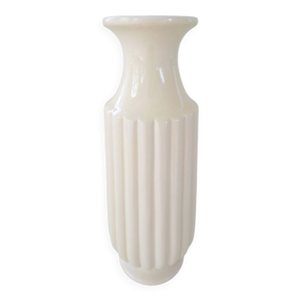Art Deco Ceramic Vase on Stand Bo Fajans Ewald Dahlskog, Sweden, 1940s