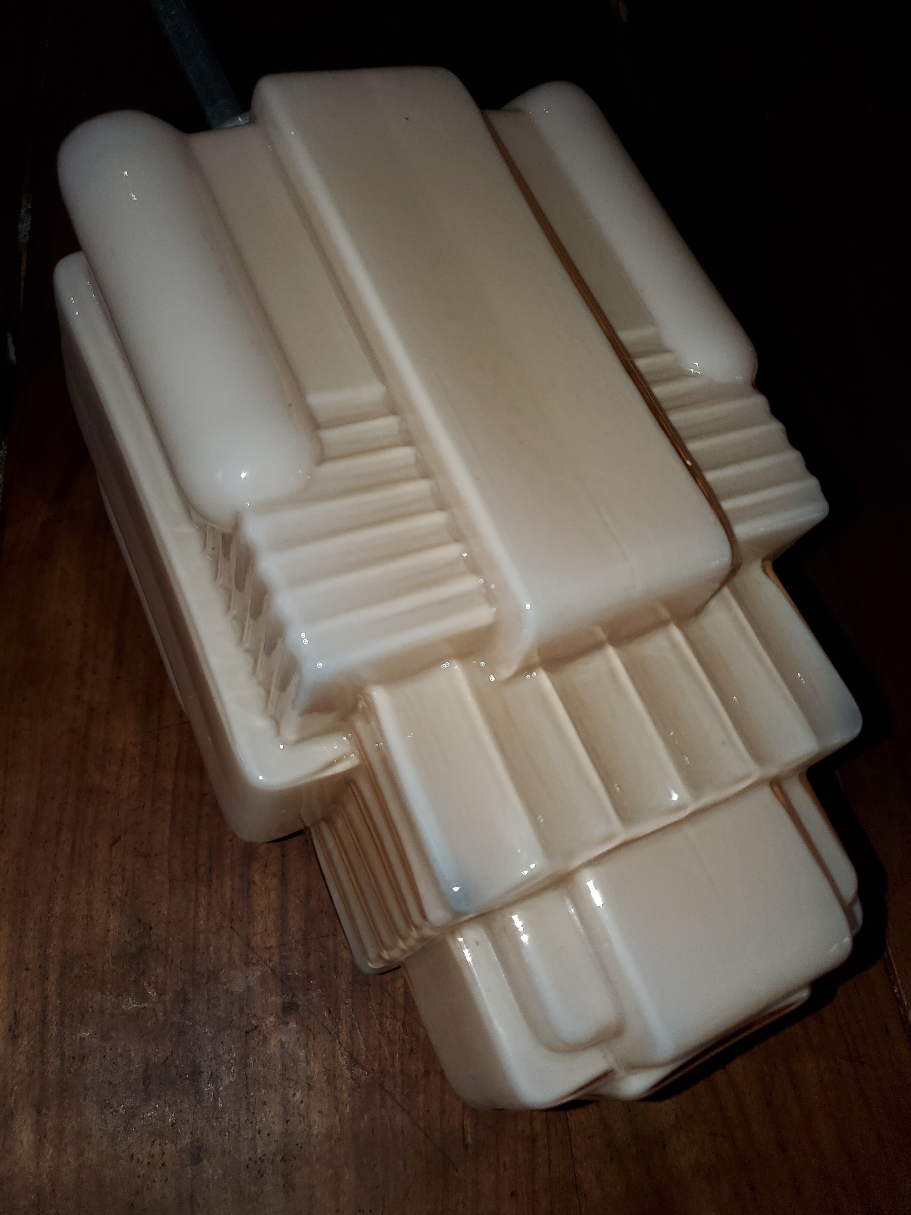 Art Deco skyscraper chandelier