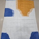 Traditional Moroccan handwoven rug 3x2 m