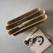 Magazine holder or vinyl by Giotto Stoppino for Kartell, 1970