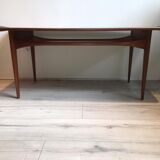 Table Basse Scandinave de Ole Gjerlov-Knudsen & Lind pour France & son, Danemark années 1960