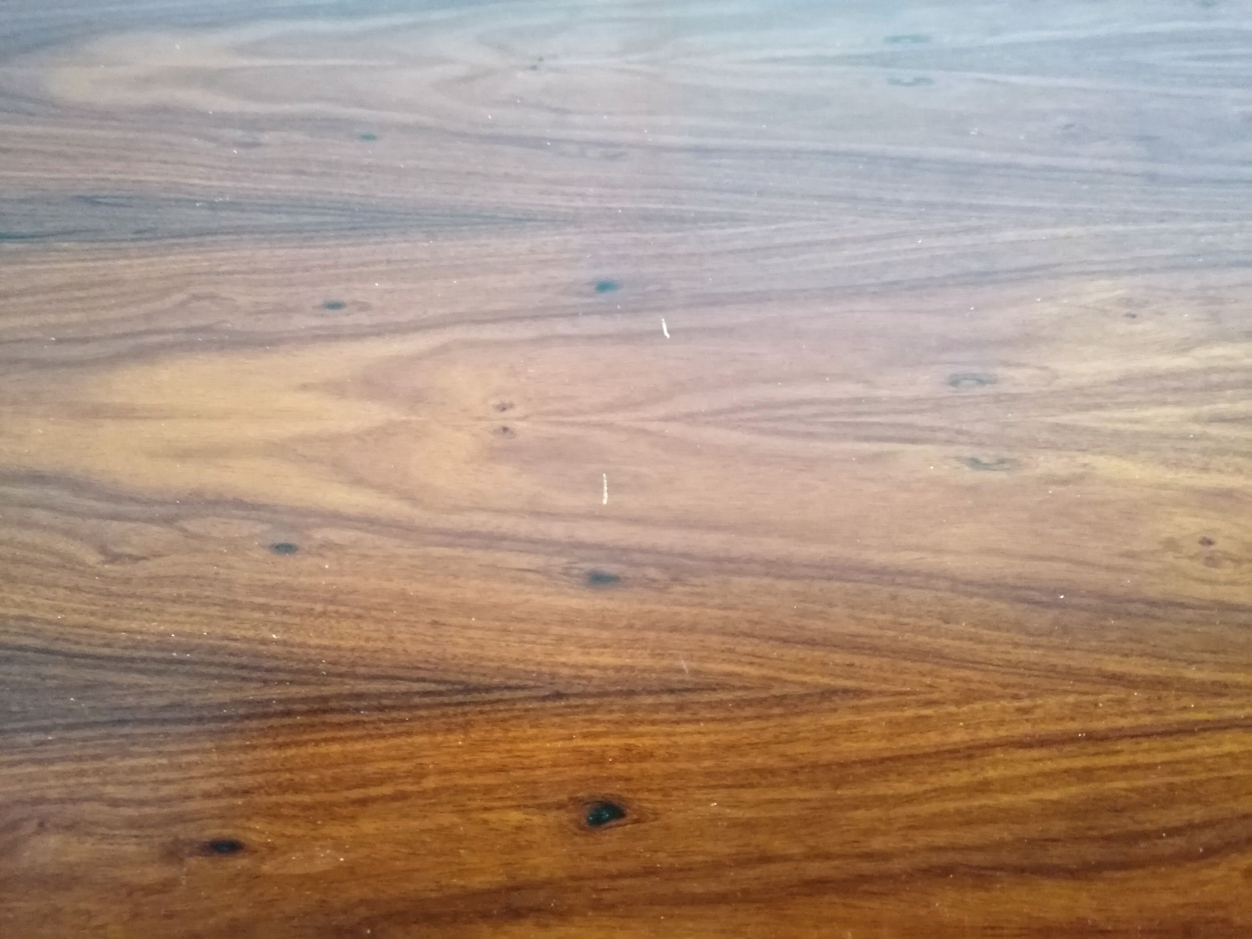 Table teck avec rallonges