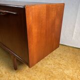 Buffet rétro vintage en teck du milieu du siècle par Jentique 1960