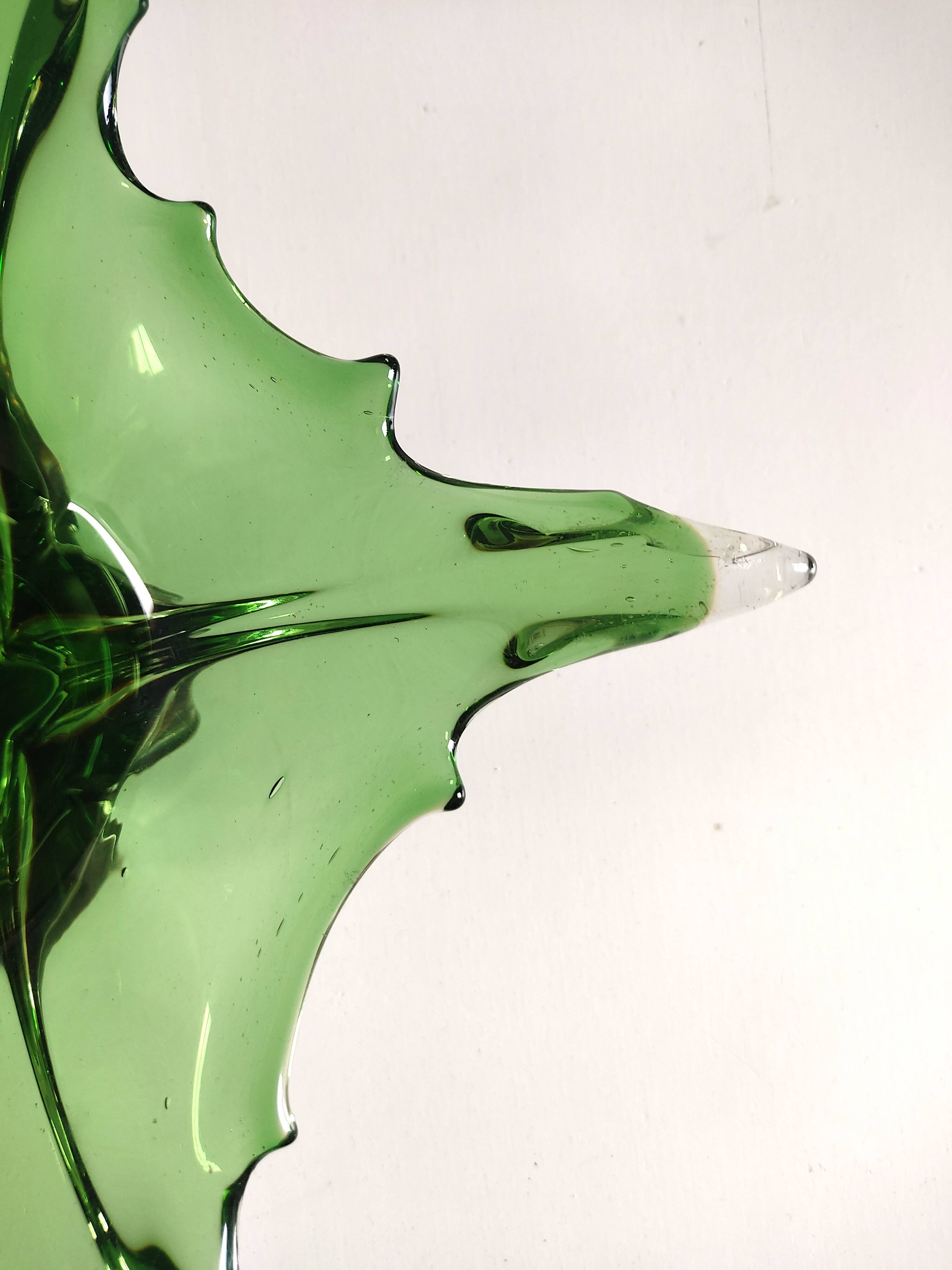 Murano glass empty pocket cup