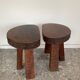 Brutalist stools