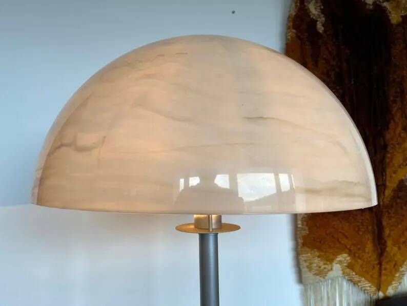 Lampe de sol design des années 1970 "Champignon"