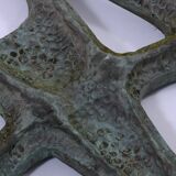 Brutalist "Timeless Elegance Bronze Wall Sculpture