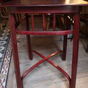 Austrian Art Nouveau side table by Jacob and Joseph Khon design by Gustav Siegel