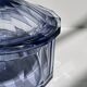 Italian Art Deco 1930s Crystal Glass Bonbonniere