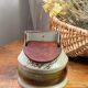 Large salt box in stoneware