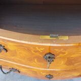 Louis XV chest of drawers in rosewood marquetry
