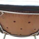 Black office chair 1970