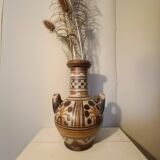 Vase amphore vintage en céramique d'art italienne