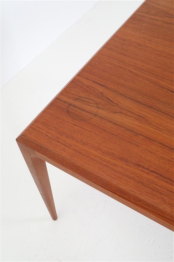 Filigree teak coffee table / side table by Johannes Andersen for CFC Silkeborg / 1960s / Mid Century Danish Modern Design