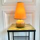 Wooden ball lamp