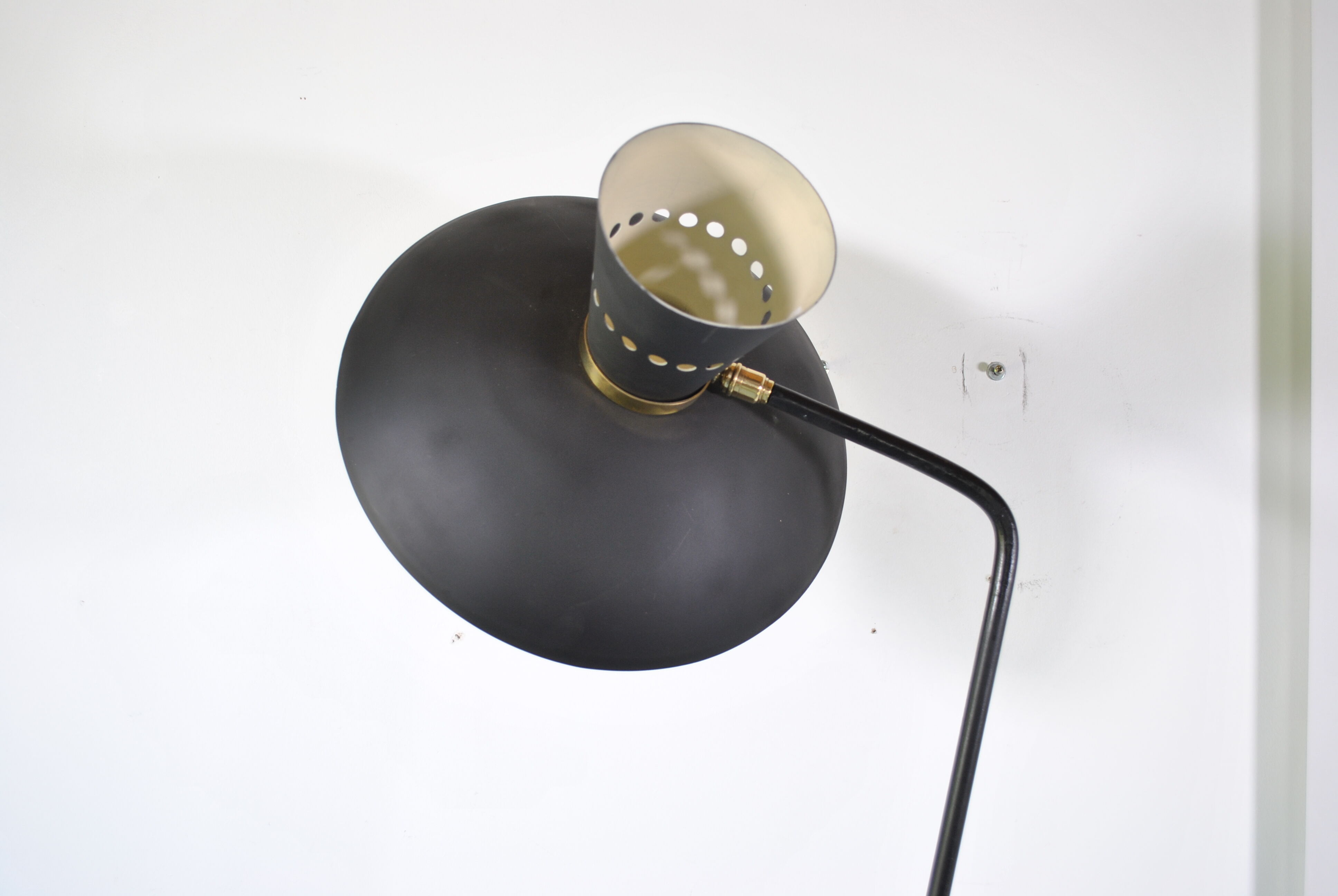 Lampadaire diabolo porte revues 1960
