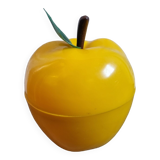 Vintage Yellow Apple Ice Bucket