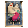 Affiche de la loterie Nationale "Tranche de Pâques"