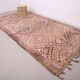 Purple Vintage Beni Mguild Rug 186 x 353 cm - Handmade Berber Wool Rug
