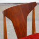 Série de 4 chaises scandinaves vintage 1960