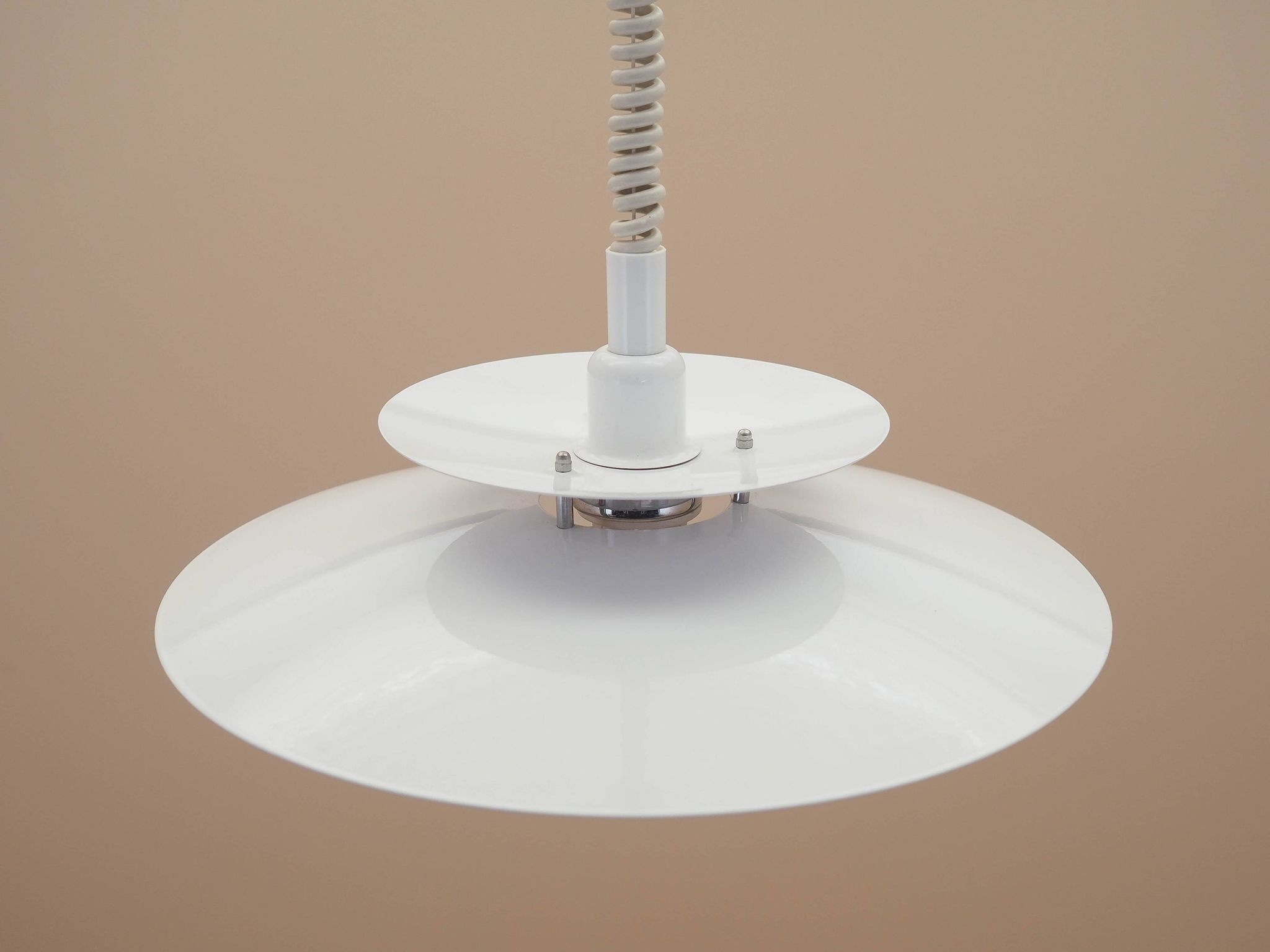 Danish pendant lamp with layered shade, 2000s