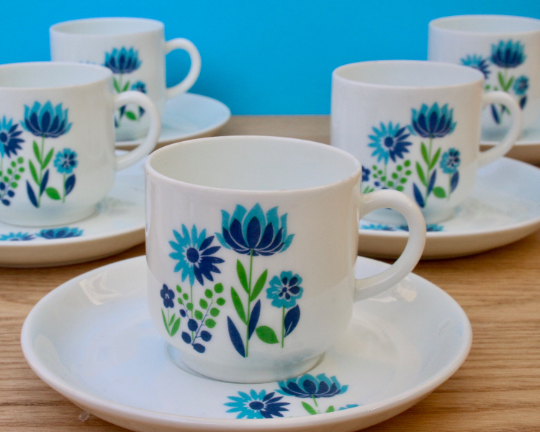 Berry porcelain Splendid coffee set