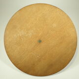 Wood and brass cheese board