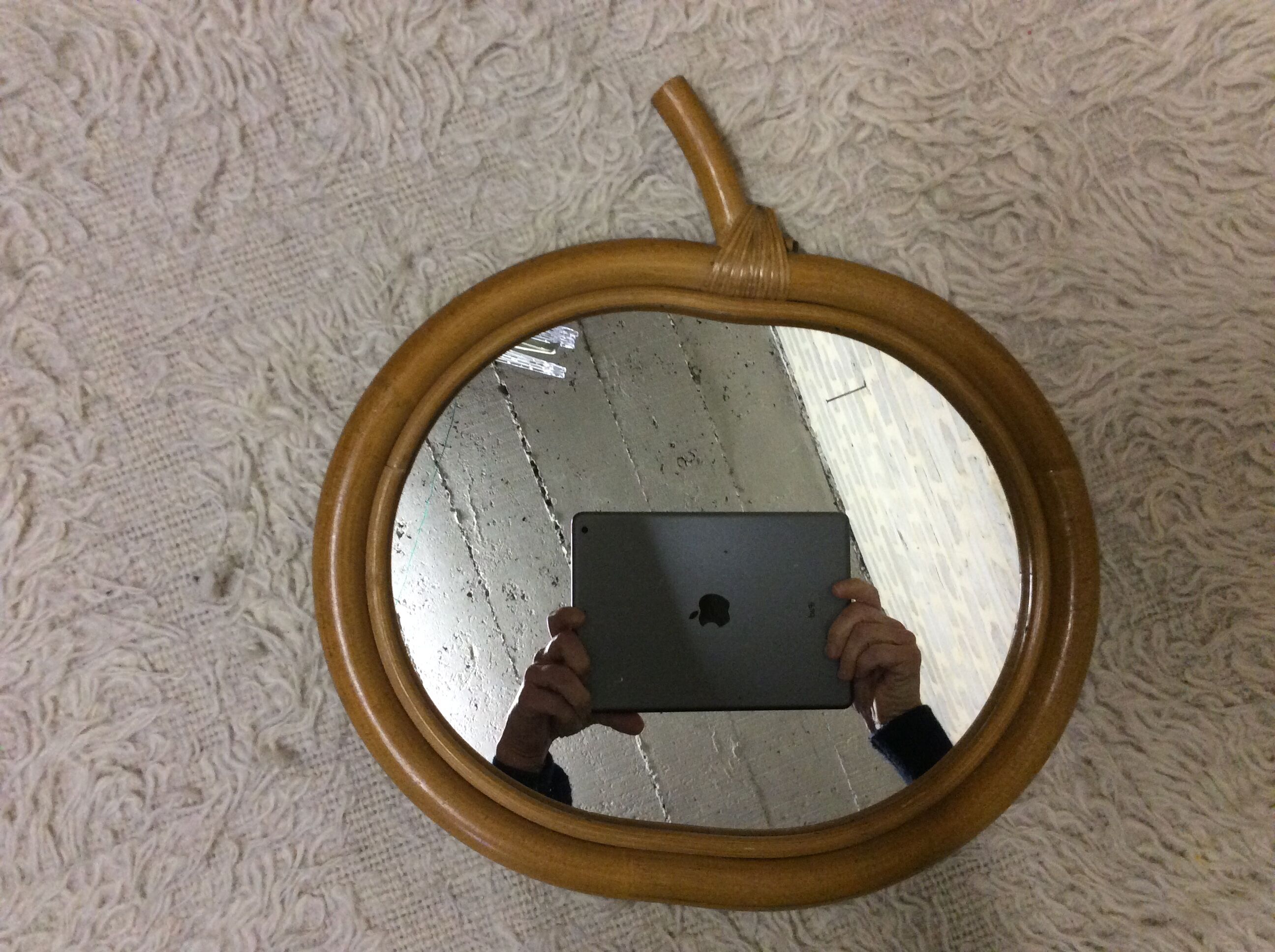 Miroir vintage 37 x 32 cm