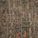 Tapis de couloir turc vintage 59x674 cm