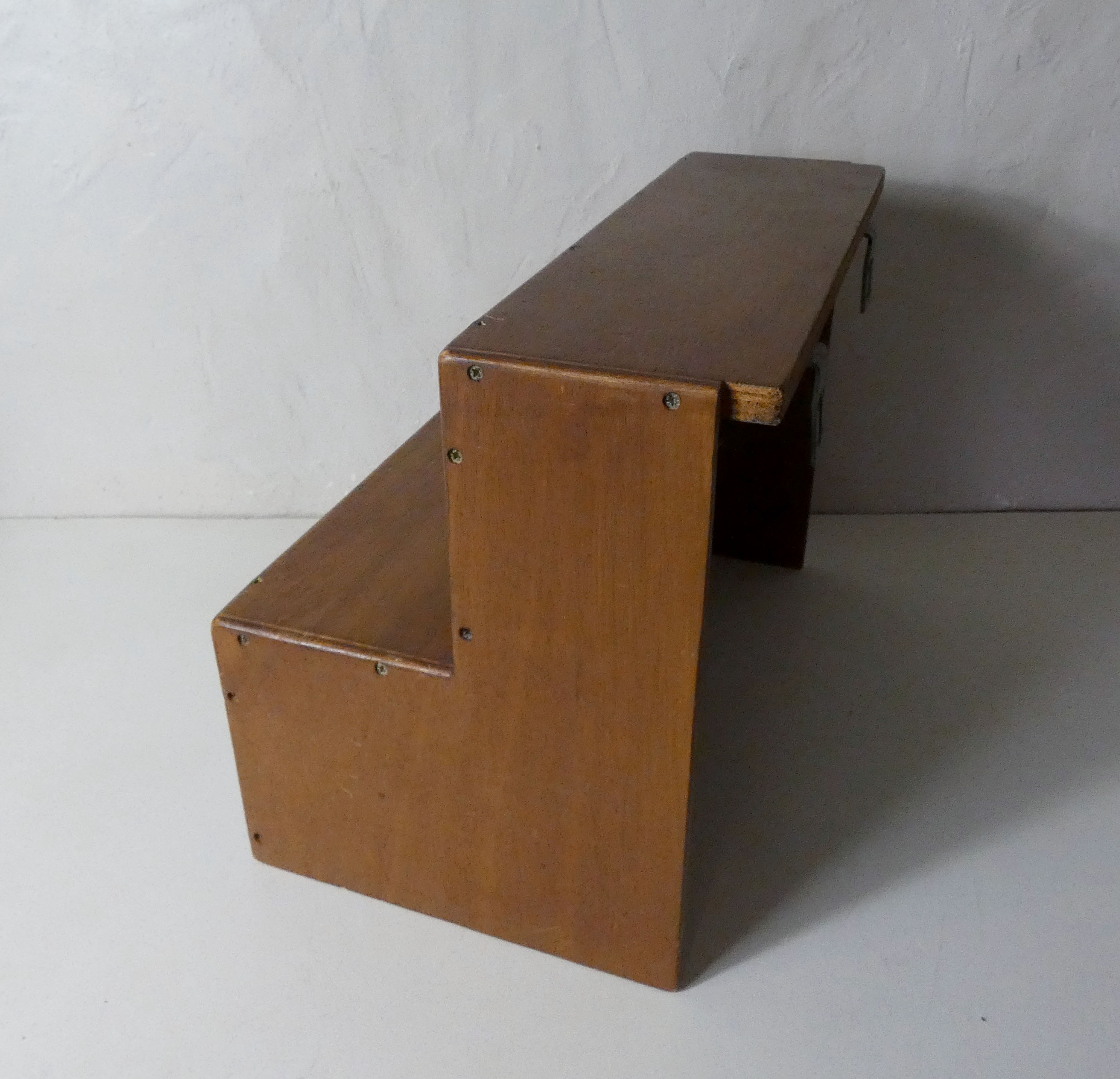 Vintage wooden foot walk