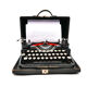 1926 new tape revised black tape underwood typewriter 3 bank