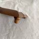 Cast iron trivet Gien Landscape and bamboo-style wood