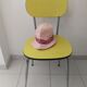 Yellow formica chair