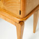 Ash bedside table carved around 1940