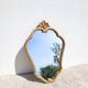 Vintage Louis XV style gold mirror 34.50cm