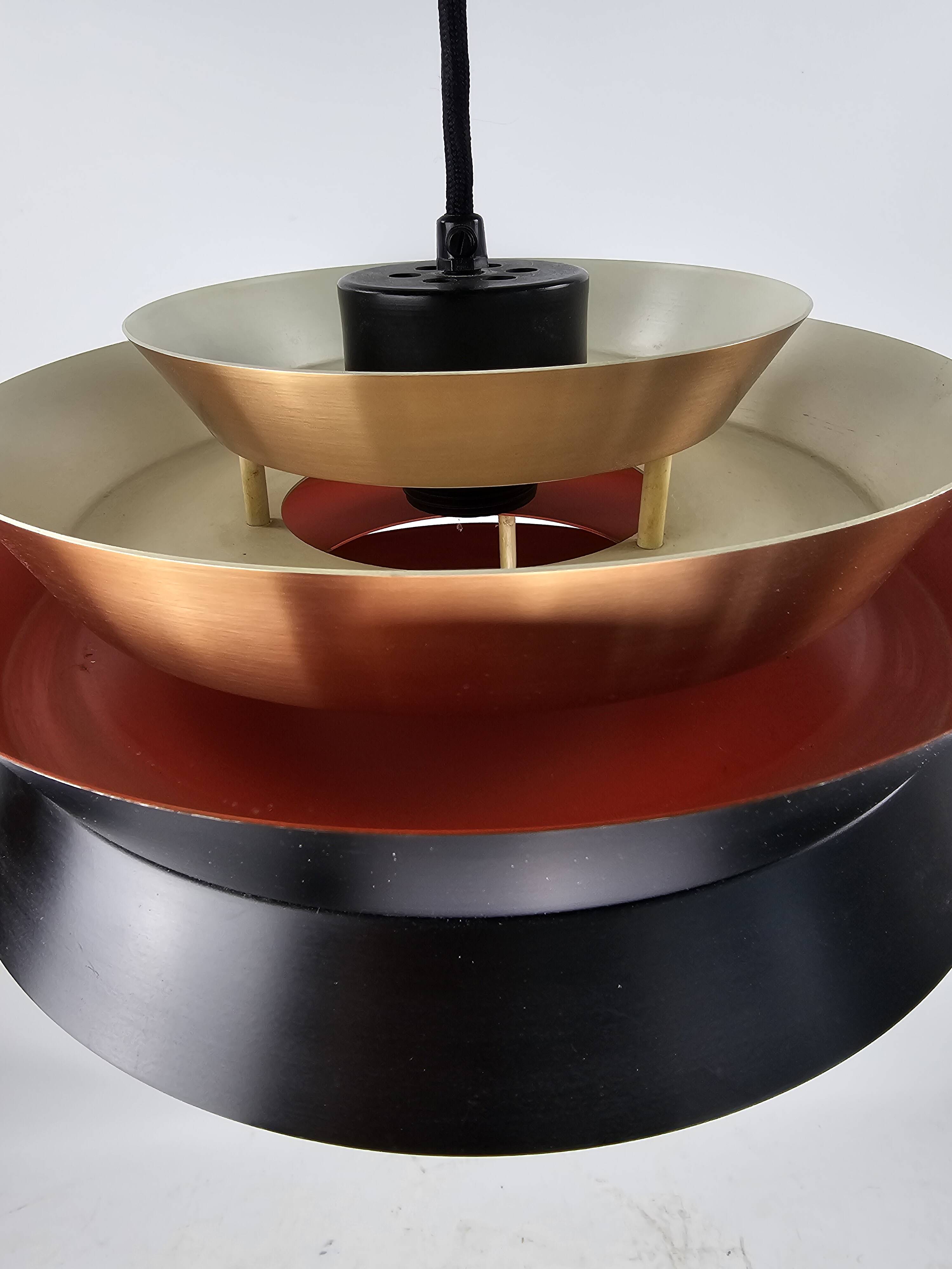 Lampe à suspension vintage "Trava" de Carl Thore pour Granhaga Metallindustri, Suède, 1960