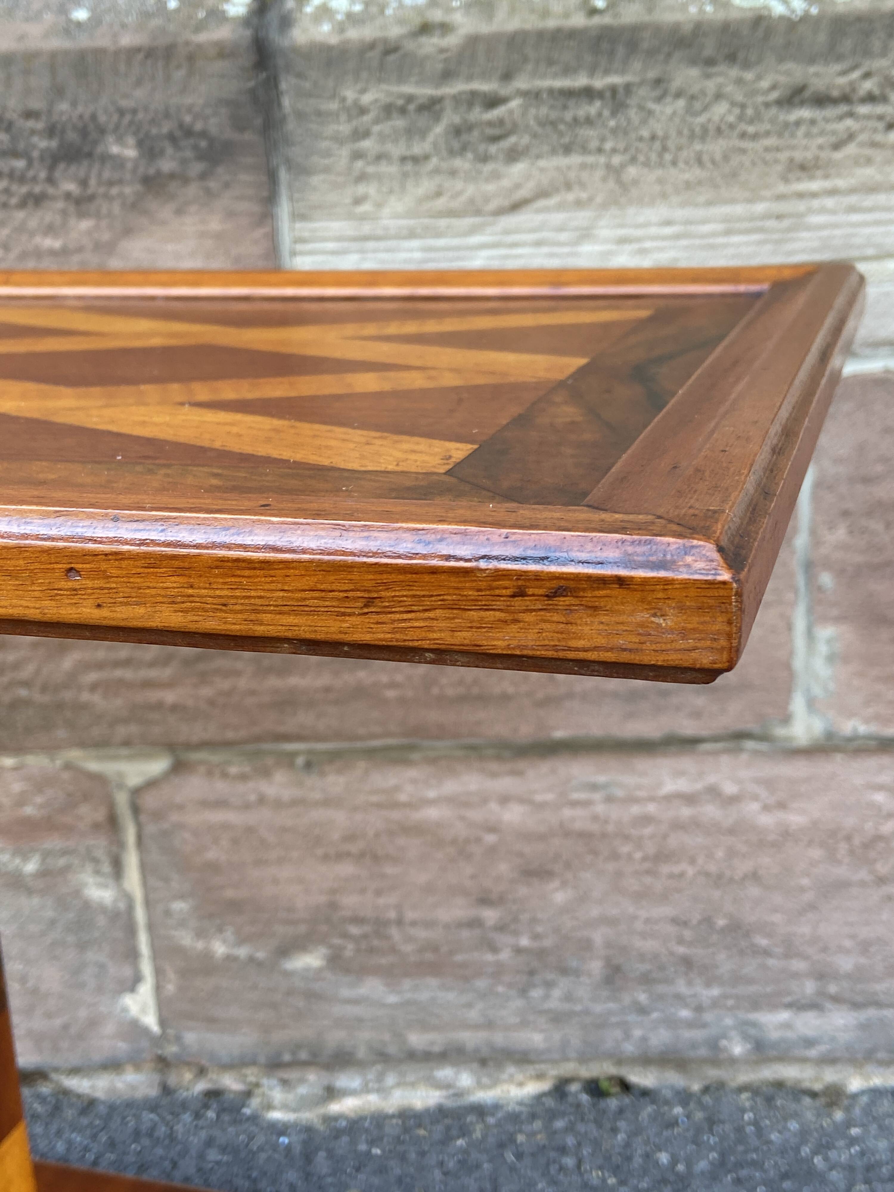 Art Deco Jugendstil Modernist Marquetry Console Coffee Table