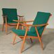 Pair of Thonet Boomerang armchairs by Antonin Suman for TON 1960