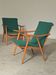 Pair of Thonet Boomerang armchairs by Antonin Suman for TON 1960