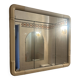 Allibert wall-mounted bathroom cabinet