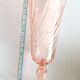 Pink glass flutes Rosaline