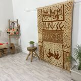 Handcrafted Moroccan Berber carpet 178 x 120 CM