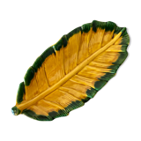 Vintage leaf-shaped dish by Vallauris