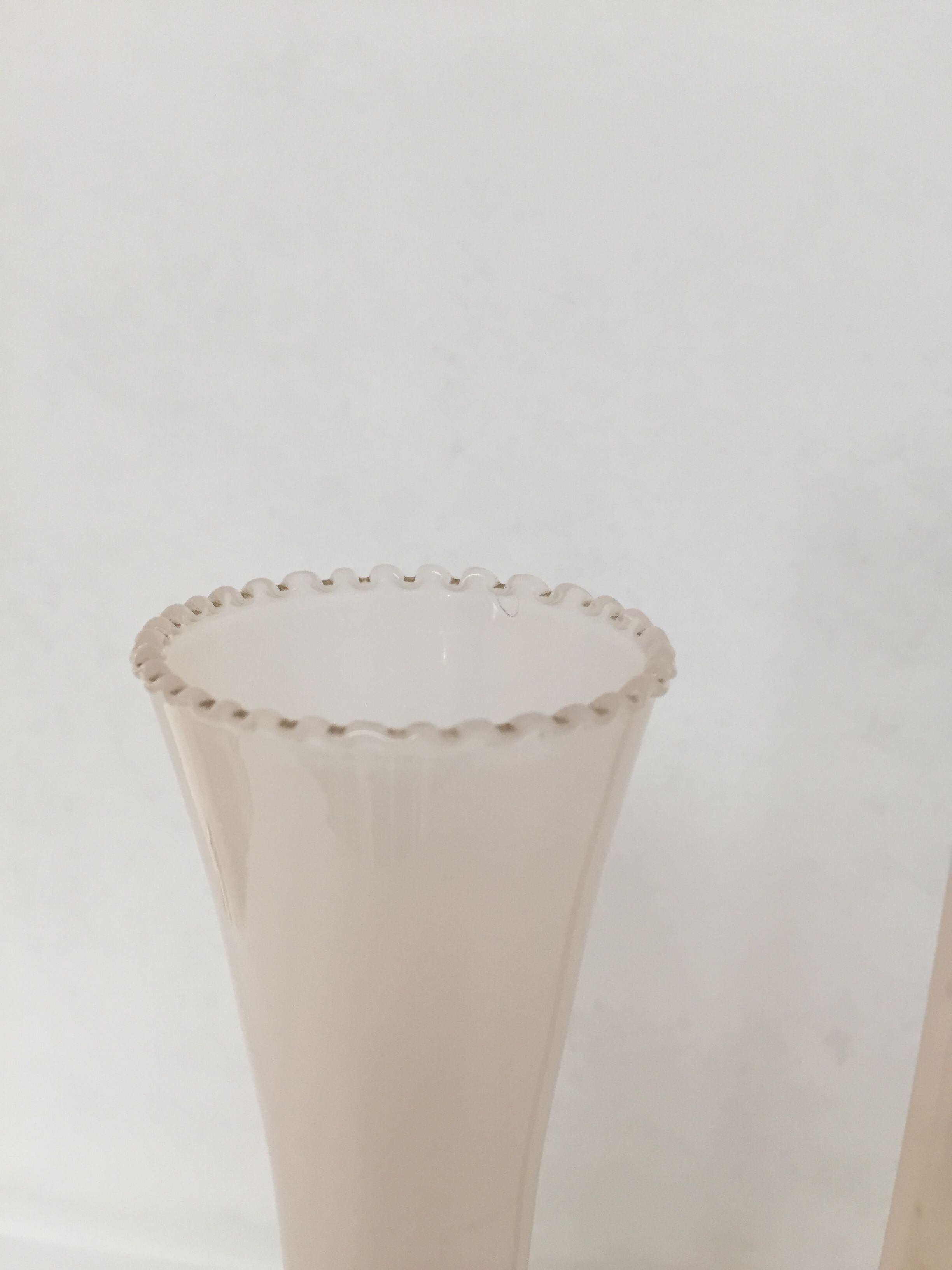 Duo soliflores pink opaline, 1970