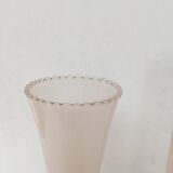 Duo soliflores pink opaline, 1970